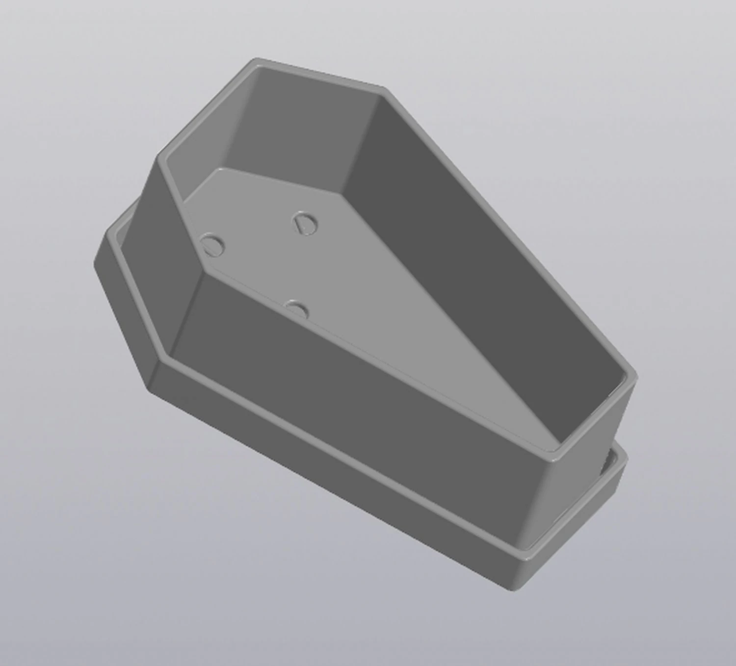 flowerpot coffin 3D Print Model .c4d .max .obj .3ds .fbx .stl .blend