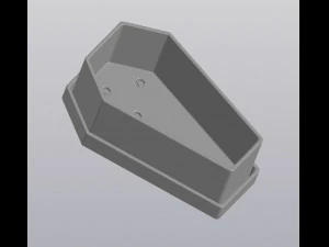 bara del vaso di fiori Modello di stampa 3D