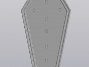 flowerpot coffin 3D-printmodel