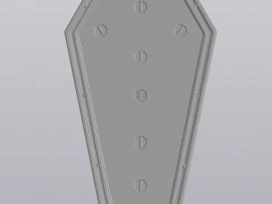 flowerpot coffin 3D Print Model