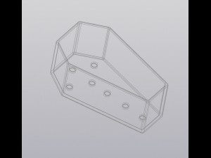 flowerpot coffin 3D-printmodel