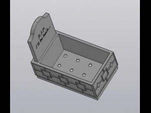 flowerpot grave 3D Print Model