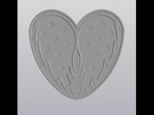 flowerpot angel wings 3D Print Model