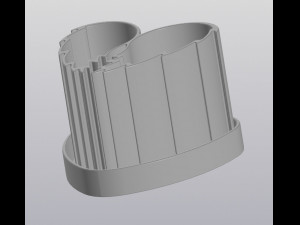 flowerpot angel wings Modelo de impresión 3D