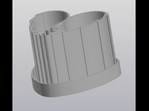 flowerpot angel wings 3D Print Model