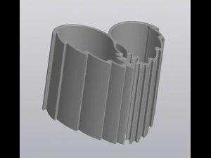 flowerpot angel wings 3D Print Model