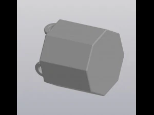 Hanging flowerpot hot air balloon 3D Print Model
