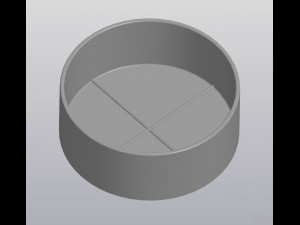 flowerpot edge 3D Print Model