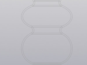 figured vase 3D प्रिंट मॉडल