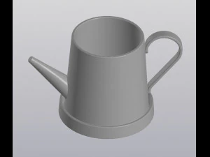 Flowerpot watering can 3D Print Model