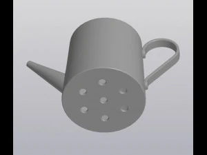 Flowerpot watering can 3D Print Model