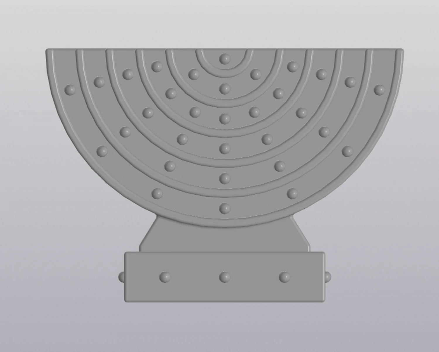 flowerpot slice 3D Print Model .c4d .max .obj .3ds .fbx .stl .blend 