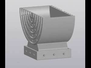 flowerpot slice 3D-Druckmodell