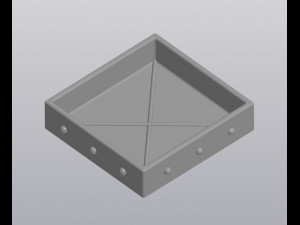 flowerpot slice 3D-Druckmodell
