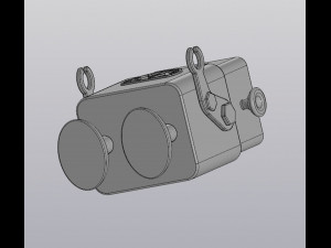 pencil holder - flowerpot robot 3D-Druckmodell