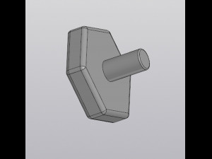 pencil holder - flowerpot robot 3D-Druckmodell