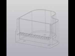 flowerpot holder for small things piano 3D Print Model