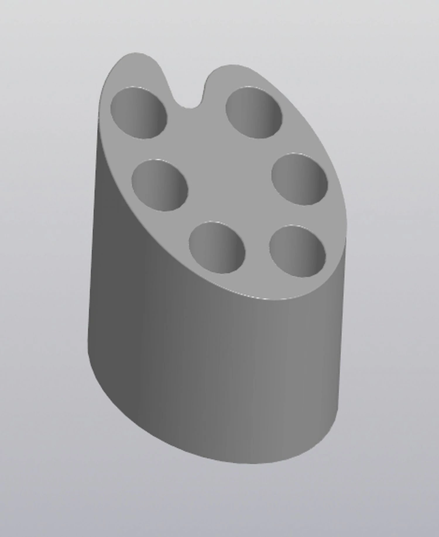 pencil holder brush holder artists palette 3D Print Model .c4d .max .obj .3ds .fbx .stl .blend 