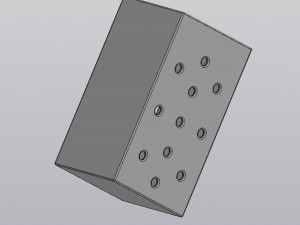 gothic flowerpot grave and cross 3D Print Model