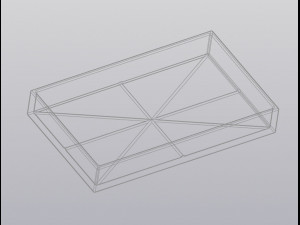 gothic flowerpot grave and cross 3D Print Model