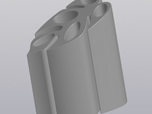 pencil holder monstera leaf Model Cetak 3D