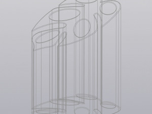 pencil holder monstera leaf Model Cetak 3D