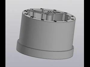 flowerpot clock 3D Print Model