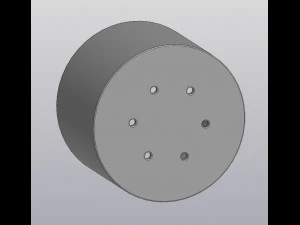 flowerpot clock 3D Print Model