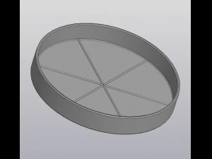 flowerpot clock 3D Print Model