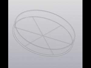 flowerpot clock 3D-printmodel