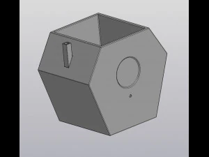 Flowerpot Birdhouse 3D Print Model