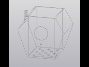 Flowerpot Birdhouse Modelo de Impressão 3D