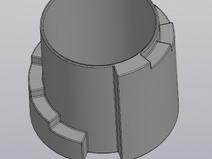 Flowerpot Stairs Modello di stampa 3D