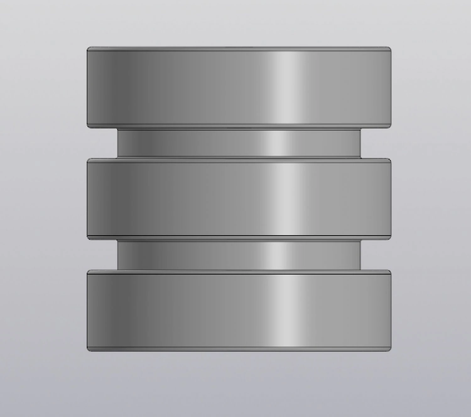 Flowerpot 3 levels 3D Print Model .c4d .max .obj .3ds .fbx .stl .blend 
