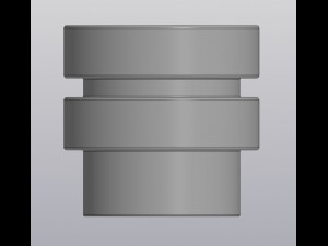 Flowerpot 3 levels 3D-printmodel