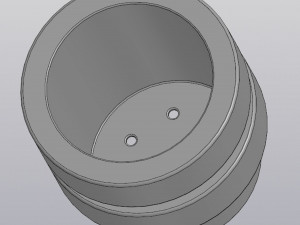 Flowerpot 3 levels 3D-printmodel