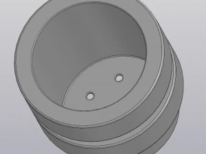 Flowerpot 3 levels 3D Print Model