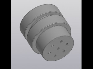 Flowerpot 3 levels 3D-printmodel