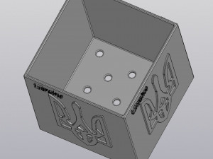 Flowerpot Ukraine 3D Print Model