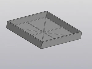 Flowerpot Ukraine 3D Print Model
