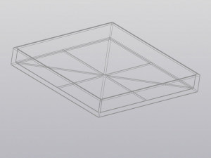 Flowerpot Ukraine 3D Print Model