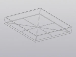 Flowerpot Ukraine 3D Print Model