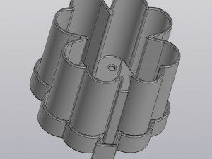 Flowerpot Clover 3D Print Model