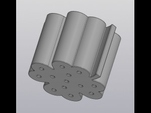 Flowerpot Clover 3D Print Model