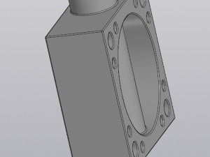 Square vase 3D Print Model