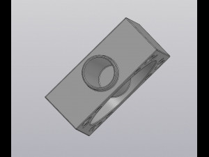 Square vase 3D Print Model