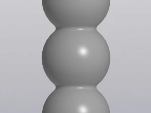 3 bulbs vase 3D Print Model