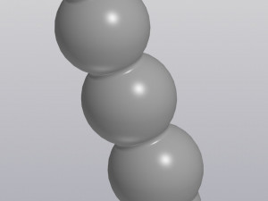 3 bulbs vase 3D Print Model