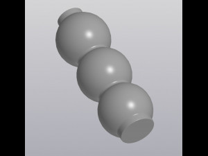 3 bulbs vase 3D Print Model