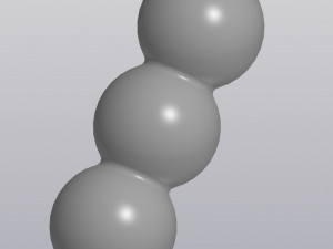 3 bulbs vase 3D Print Model